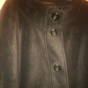 Plus Coat 5x Black Cape Style